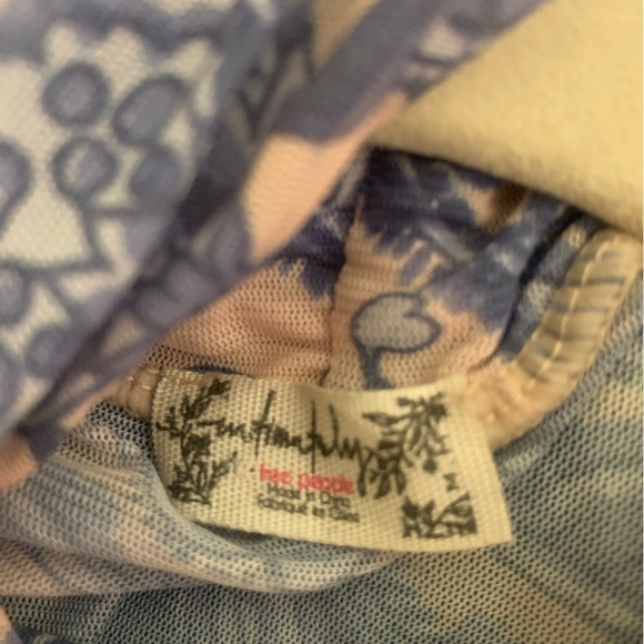 Free People printed mesh body suit - Picture 3 of 3